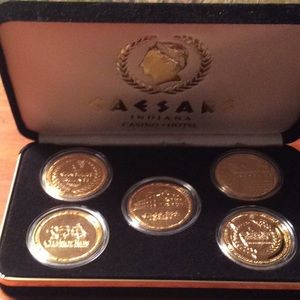 Caesar Indiana Casino Anniversary Tokens